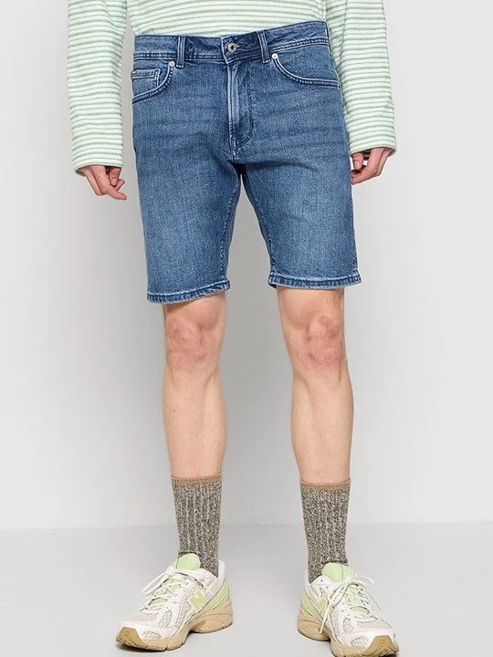 Zdjęcie produktu Szorty jeansowe Pepe Jeans niebieski