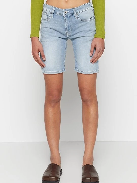 Zdjęcie produktu Szorty jeansowe Pepe Jeans jasnoniebieski
