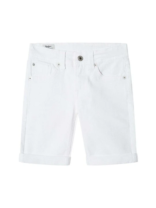 Zdjęcie produktu Szorty jeansowe Pepe Jeans biały