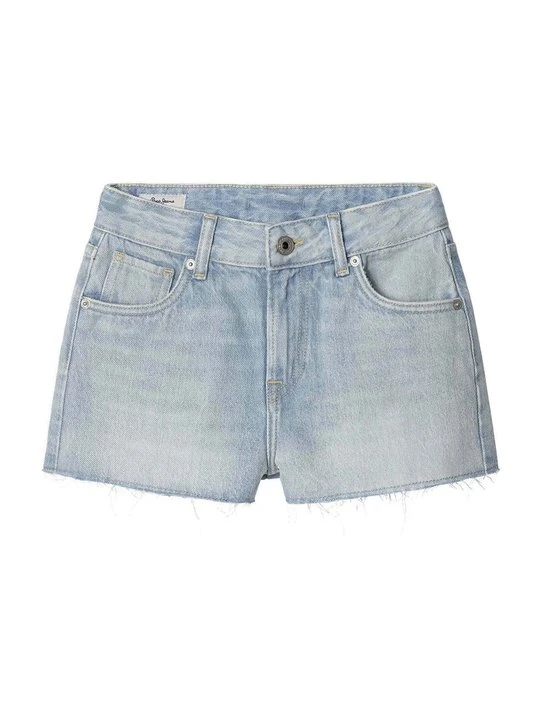 Zdjęcie produktu Szorty jeansowe Pepe Jeans jasnoniebieski denim