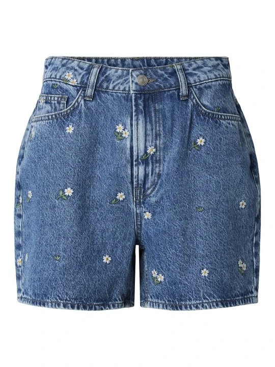 Zdjęcie produktu Szorty jeansowe Pieces niebieski
