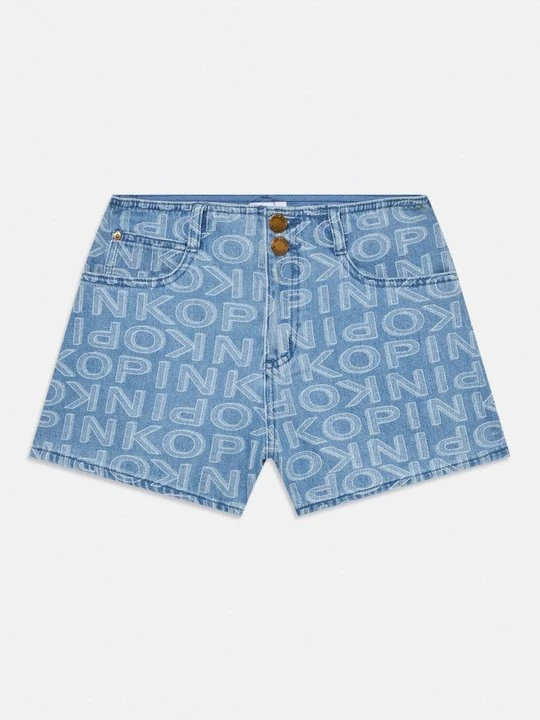 Zdjęcie produktu Szorty jeansowe Pinko jasnoniebieski