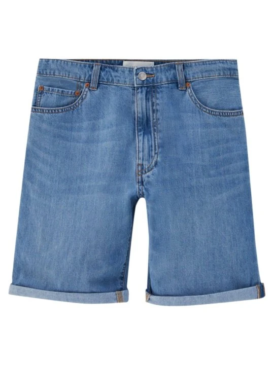 Zdjęcie produktu Szorty jeansowe PULL&BEAR jasnoniebieski