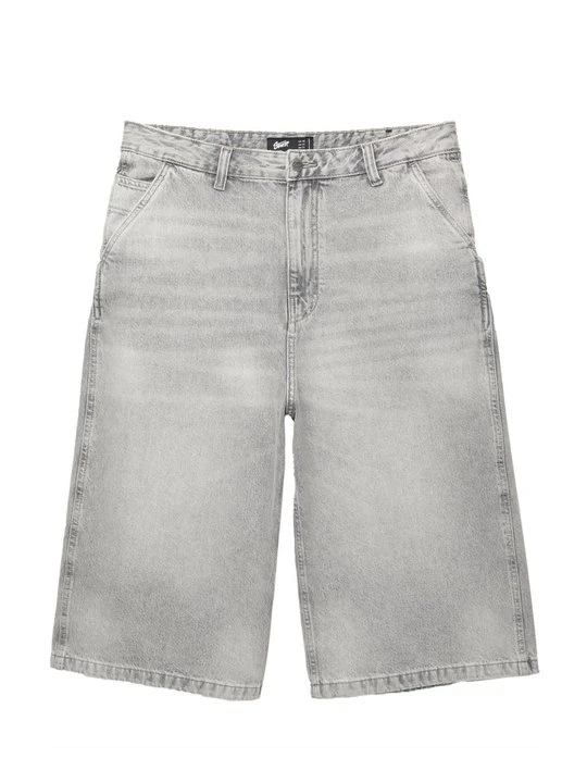Zdjęcie produktu Szorty jeansowe PULL&BEAR ciemnoszary