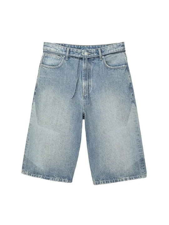 Zdjęcie produktu Szorty jeansowe PULL&BEAR niebieski denim