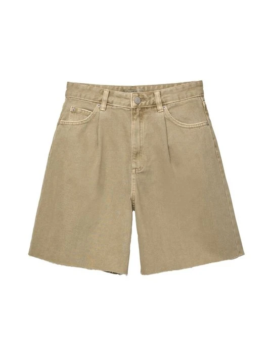 Zdjęcie produktu Szorty jeansowe PULL&BEAR ochra