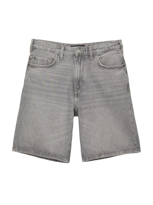 Zdjęcie produktu Szorty jeansowe PULL&BEAR ciemnoszary