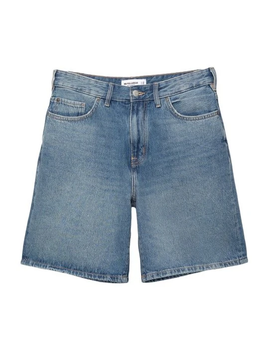 Zdjęcie produktu Szorty jeansowe PULL&BEAR niebieski denim