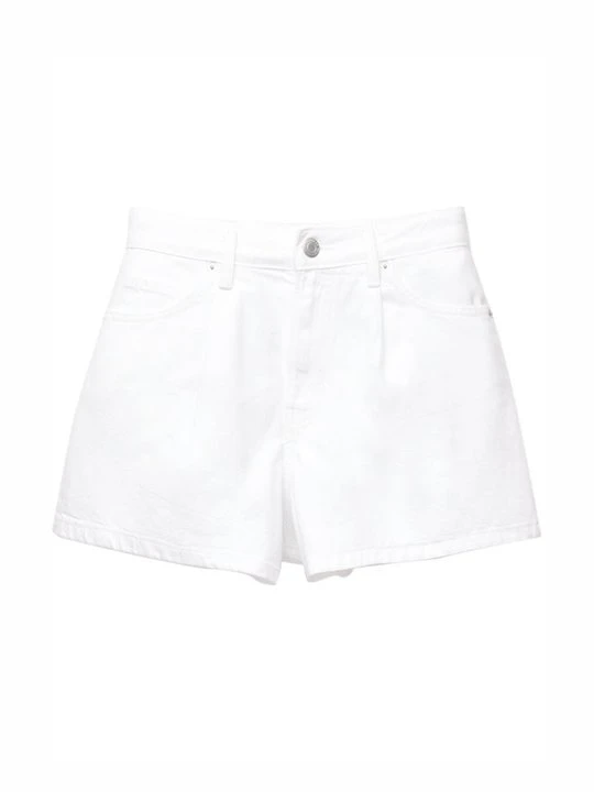 Zdjęcie produktu Szorty jeansowe PULL&BEAR biały