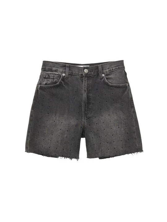 Zdjęcie produktu Szorty jeansowe PULL&BEAR czarny