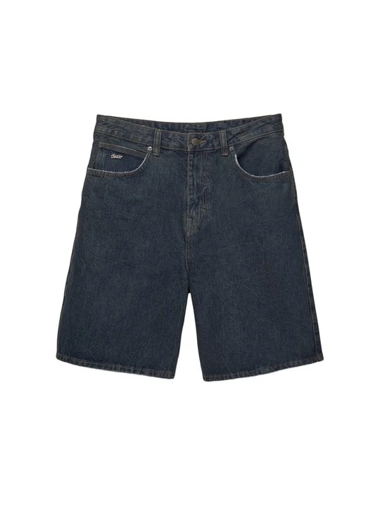 Zdjęcie produktu Szorty jeansowe PULL&BEAR granatowy
