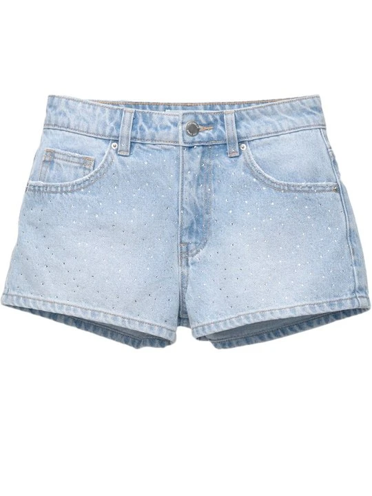 Zdjęcie produktu Szorty jeansowe PULL&BEAR niebieski denim
