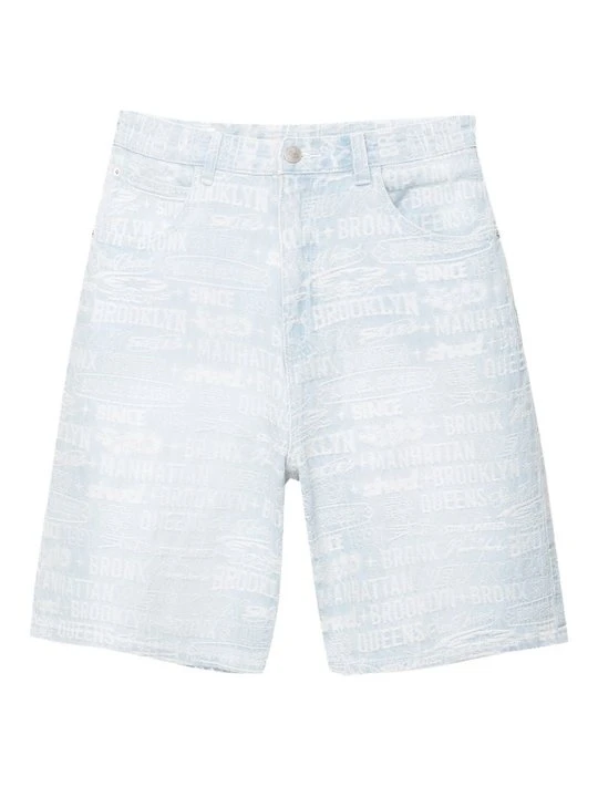 Zdjęcie produktu Szorty jeansowe PULL&BEAR jasnoniebieski