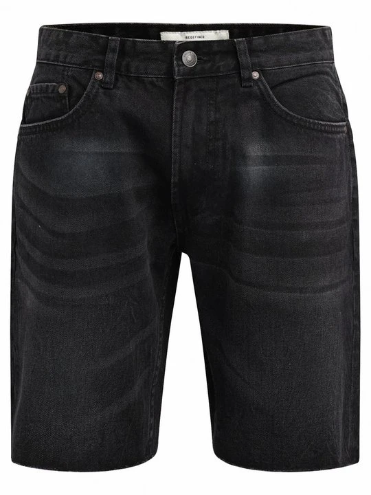 Zdjęcie produktu Szorty jeansowe Redefined Rebel czarny