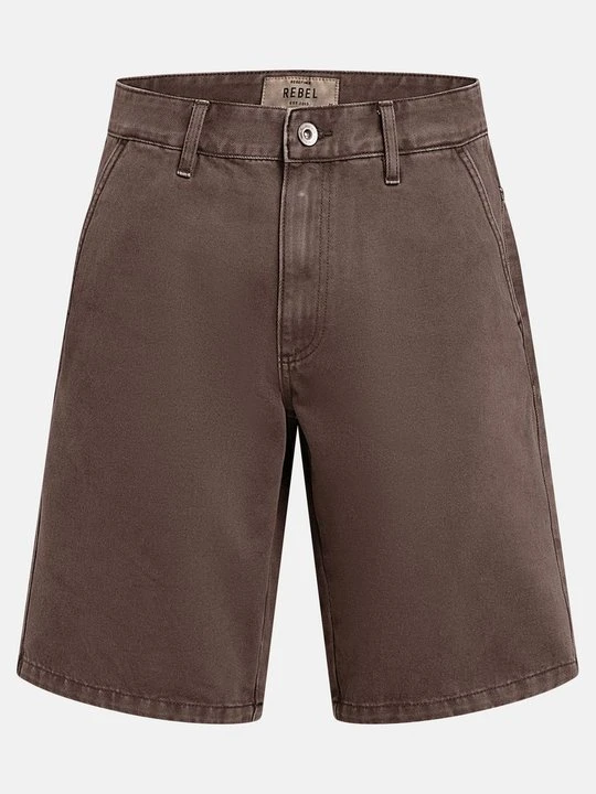 Zdjęcie produktu Szorty jeansowe Redefined Rebel brązowy