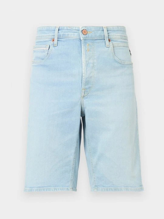 Zdjęcie produktu Szorty jeansowe Replay jasnoniebieski denim
