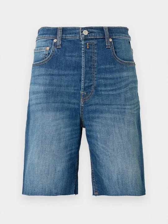 Zdjęcie produktu Szorty jeansowe Replay niebieski denim