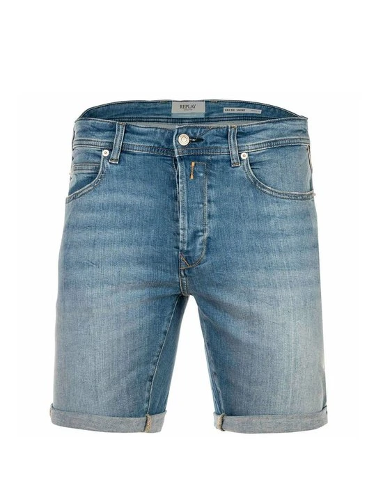Zdjęcie produktu Szorty jeansowe Replay szafirowy