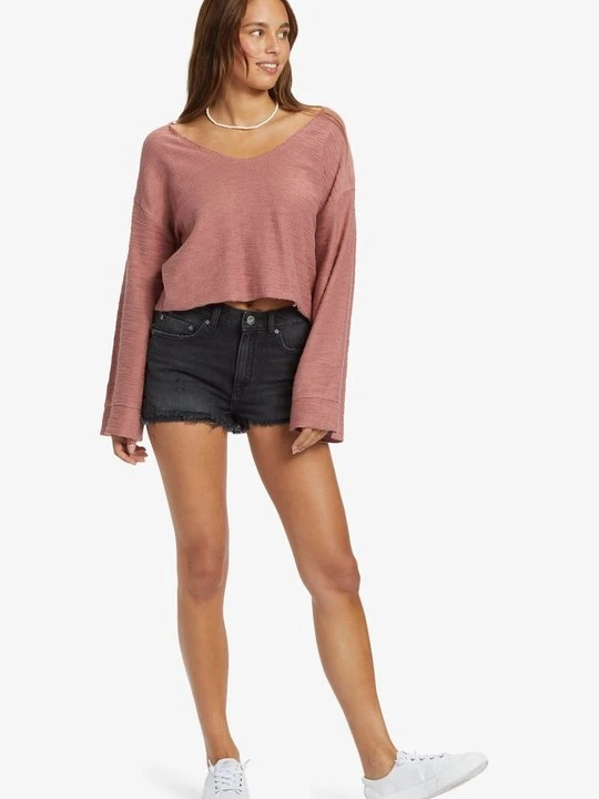 Zdjęcie produktu Szorty jeansowe Roxy antracytowy