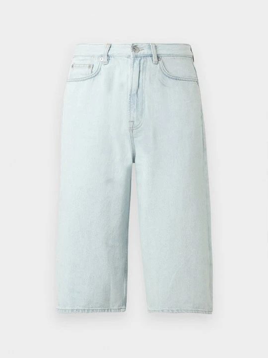 Zdjęcie produktu Szorty jeansowe Samsøe Samsøe jasnoniebieski denim