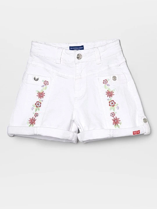 Zdjęcie produktu Szorty jeansowe Scotch & Soda biały