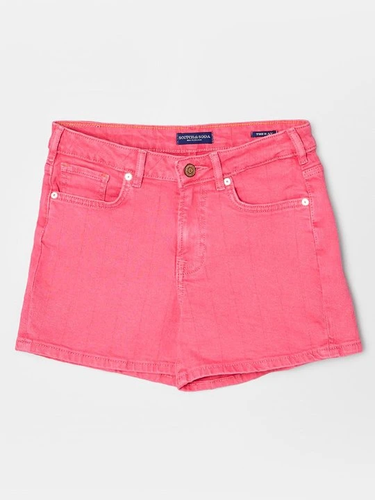 Zdjęcie produktu Szorty jeansowe Scotch & Soda różowy