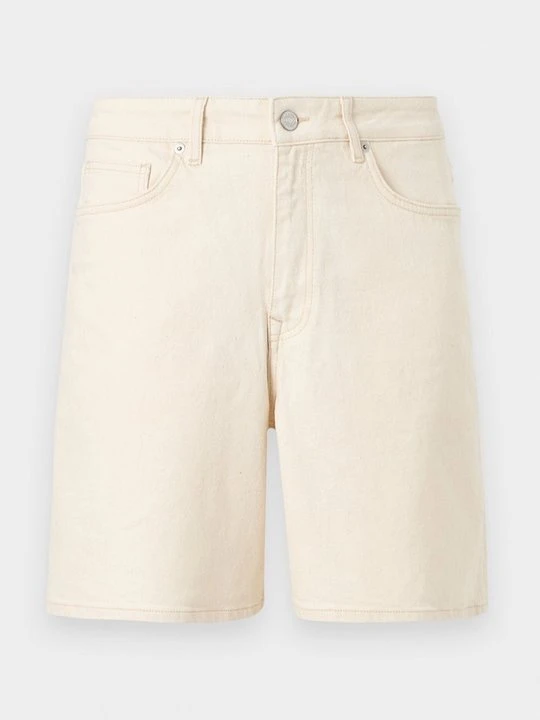 Zdjęcie produktu Szorty jeansowe Selected mleczny