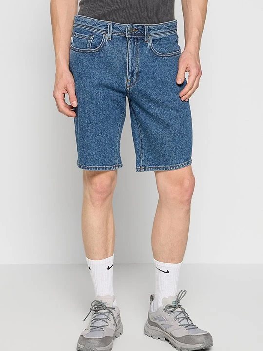 Zdjęcie produktu Szorty jeansowe Selected błękit królewski