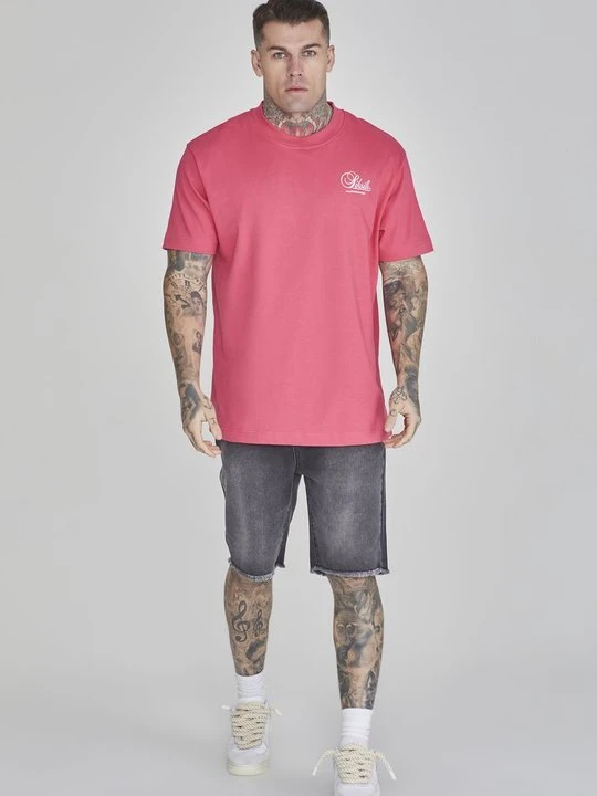 Zdjęcie produktu Szorty jeansowe SikSilk czarny