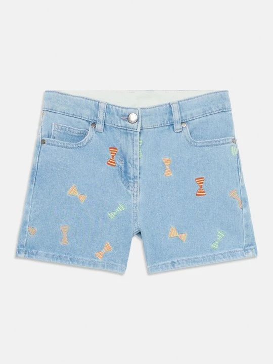 Zdjęcie produktu Szorty jeansowe Stella McCartney jasnoniebieski