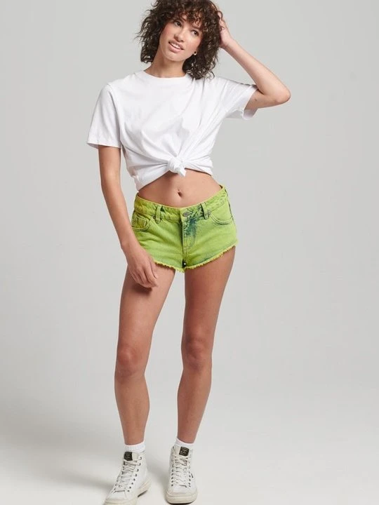 Zdjęcie produktu Szorty jeansowe Superdry żółty