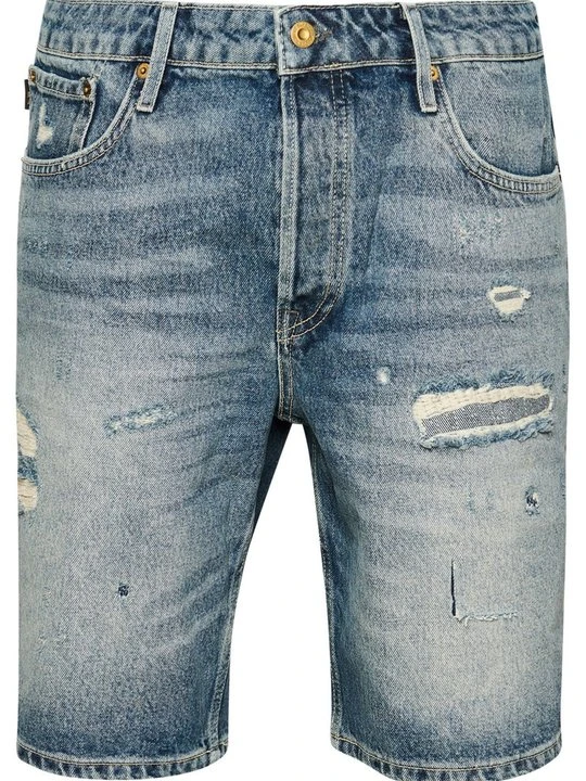 Zdjęcie produktu Szorty jeansowe Superdry niebieski melanż