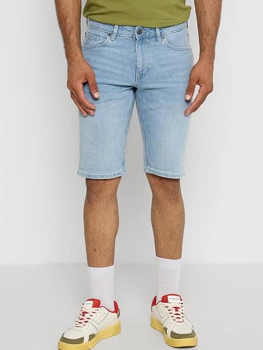 Zdjęcie produktu Szorty jeansowe Tom Tailor jasnoniebieski