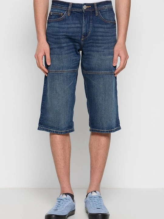 Zdjęcie produktu Szorty jeansowe Tom Tailor niebieski