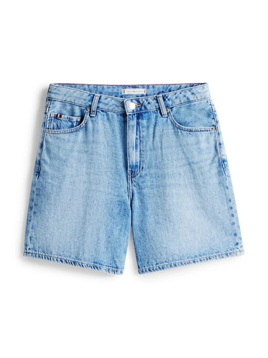 Zdjęcie produktu Szorty jeansowe Tommy Hilfiger jasnoniebieski denim
