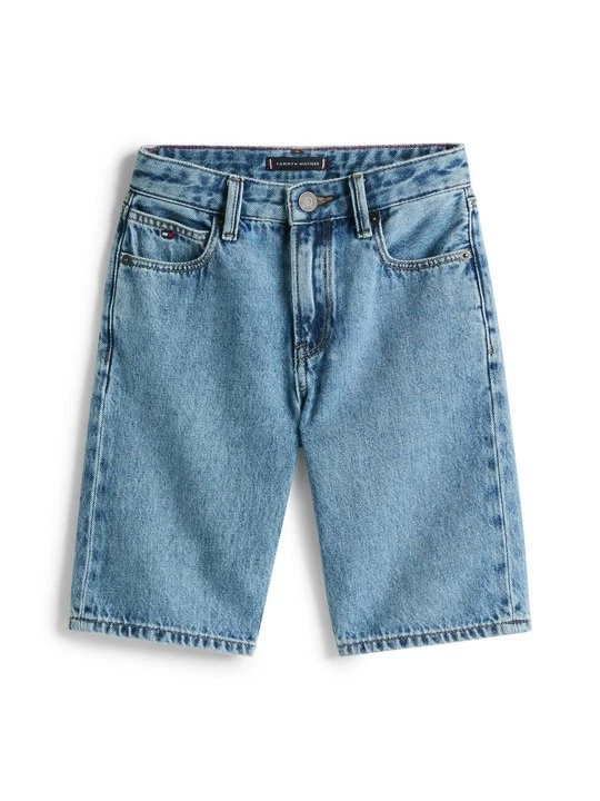 Zdjęcie produktu Szorty jeansowe Tommy Hilfiger jasnoniebieski denim