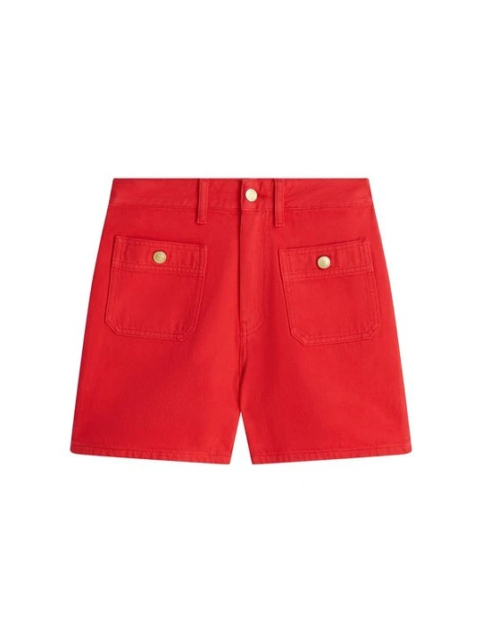 Zdjęcie produktu Szorty jeansowe Tommy Hilfiger czerwony