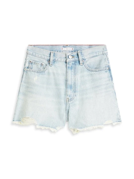 Zdjęcie produktu Szorty jeansowe Tommy Hilfiger jasnoniebieski denim
