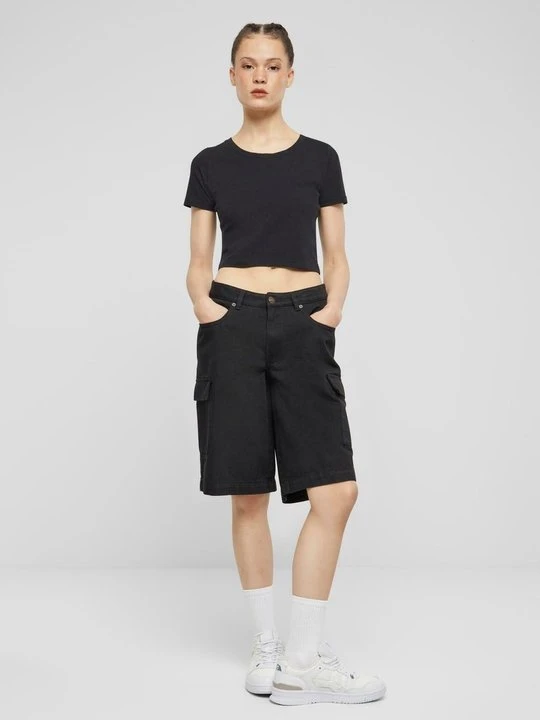 Zdjęcie produktu Szorty jeansowe Urban Classics czarny
