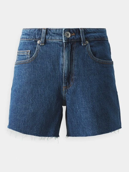 Zdjęcie produktu Szorty jeansowe Vero Moda ciemnoniebieski