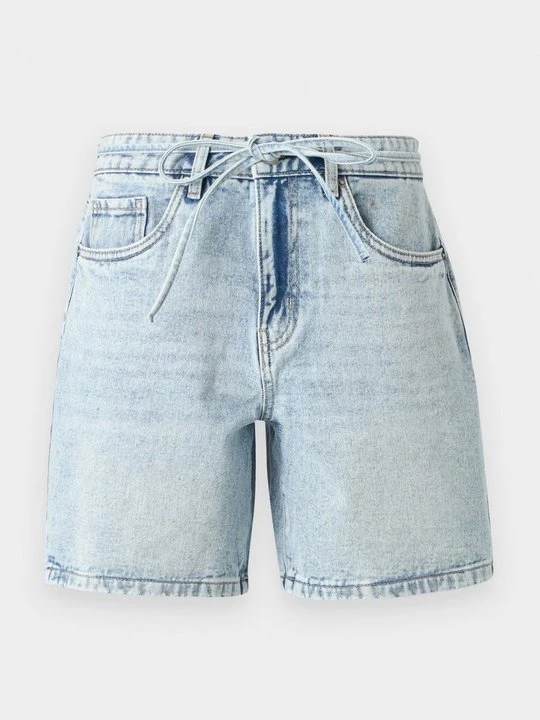 Zdjęcie produktu Szorty jeansowe Vero Moda jasnoniebieski denim