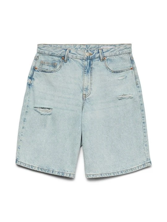 Zdjęcie produktu Szorty jeansowe Vero Moda jasnoniebieski denim