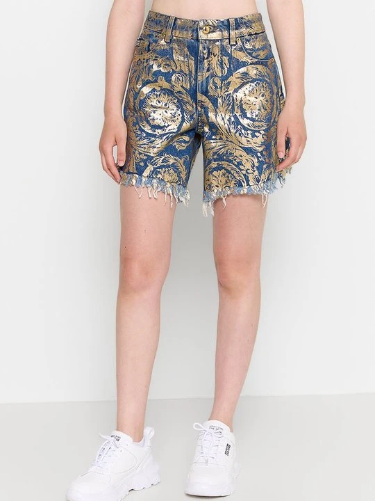 Zdjęcie produktu Szorty jeansowe Versace Jeans Couture niebieski
