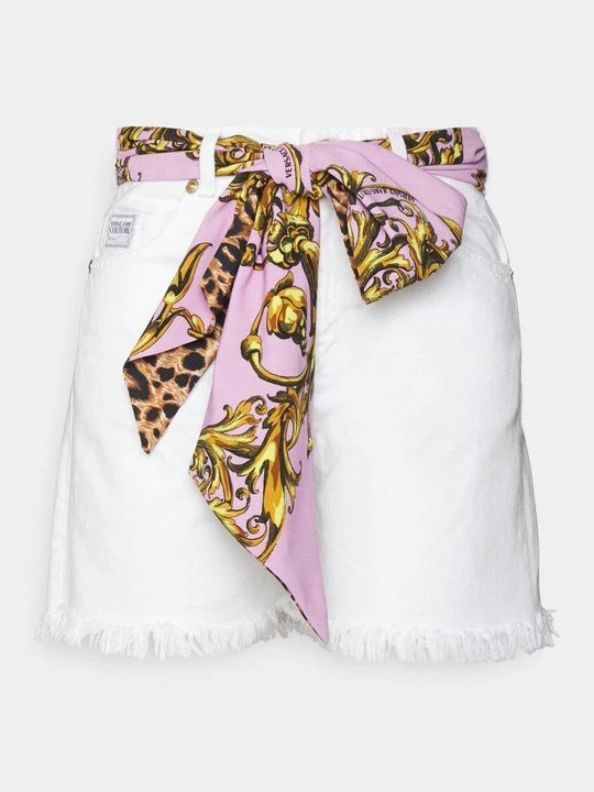 Zdjęcie produktu Szorty jeansowe Versace Jeans Couture biały
