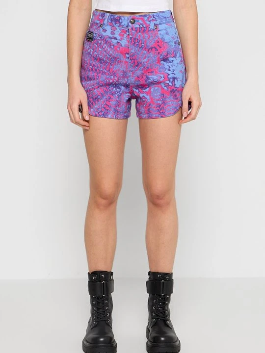 Zdjęcie produktu Szorty jeansowe Versace Jeans Couture różowy