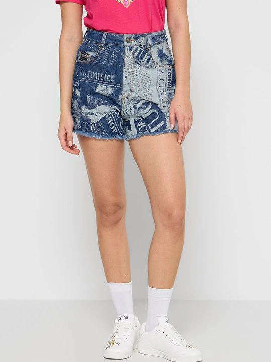 Zdjęcie produktu Szorty jeansowe Versace Jeans Couture niebieski