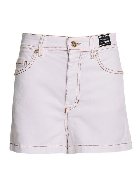 Zdjęcie produktu Szorty jeansowe Versace Jeans Couture biały