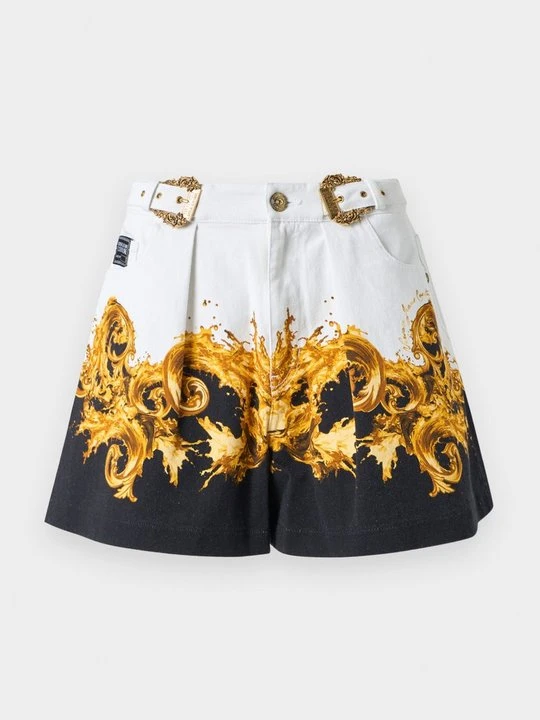 Zdjęcie produktu Szorty jeansowe Versace Jeans Couture biały