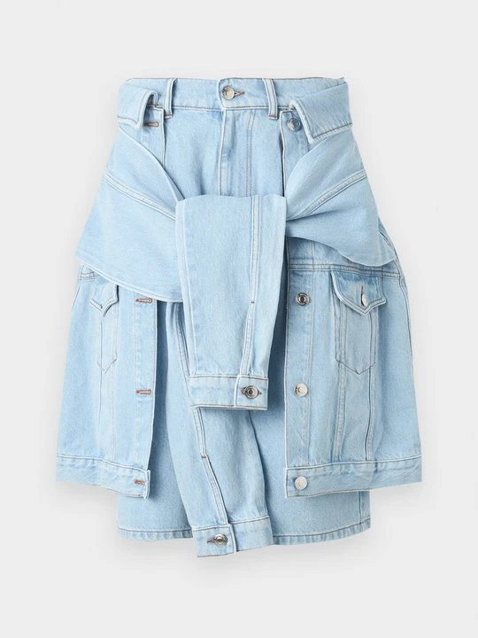 Zdjęcie produktu Szorty jeansowe Viktor&Rolf jasnoniebieski denim