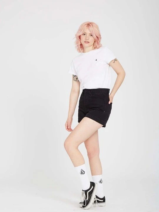 Zdjęcie produktu Szorty jeansowe Volcom czarny
